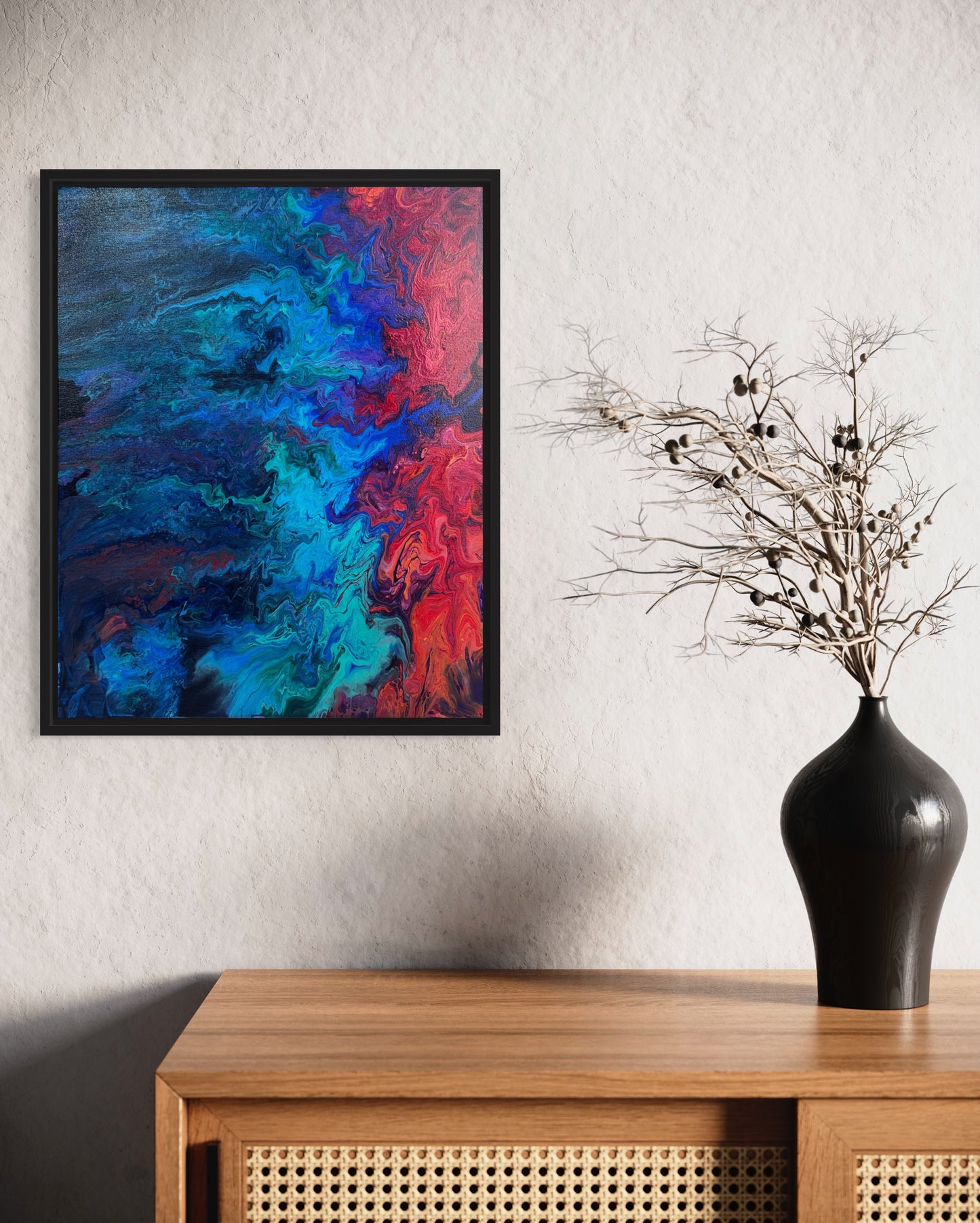 When Fire Meets Water